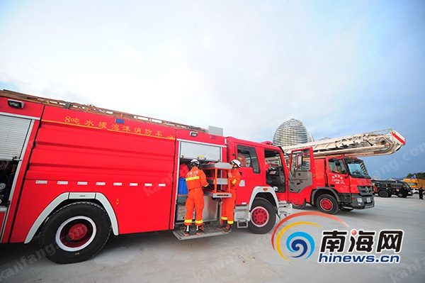 春节联欢晚会海南省主会场：三亚消防安全搭起安全性“服务器防火墙”