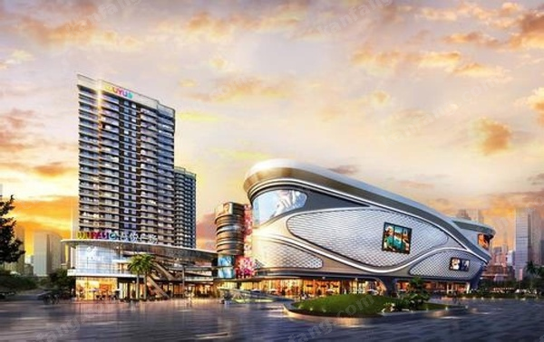 海口东站国际商业广场，打造社区优美居家环境